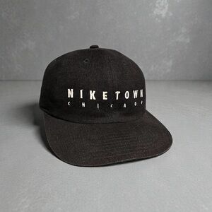 Nike Black Cap with Embroidered Details